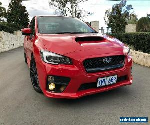 2016 Subaru WRX V1 STI Sedan 4dr Man 6sp AWD 2.5T [MY17] Red Manual M Sedan